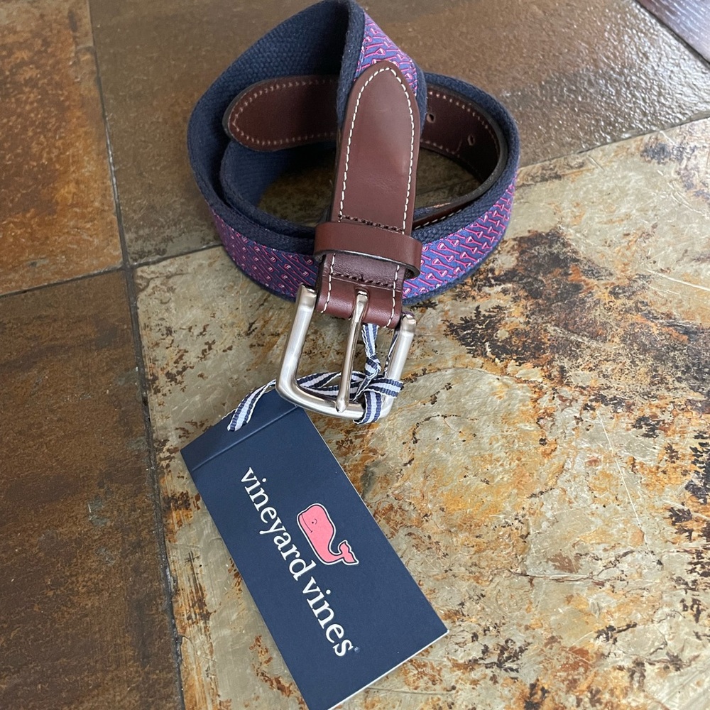 Vineyard Vines Canvas Belt Men’s 34